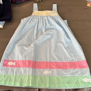 The Beaufort Bonnet Company Blue and Pink Kids Dress size 10